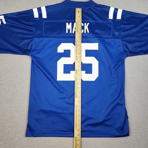 Indianapolis Colts Jersey Men's Medium Blue Marlon Mack NFL Pro Line Football - Picture 8 of 12